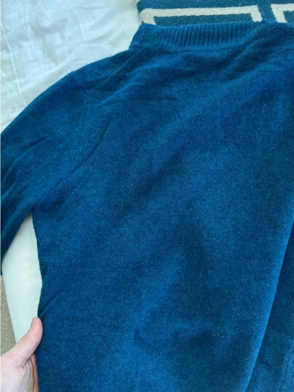 J. Crew Navy Blue Turtleneck Sweater